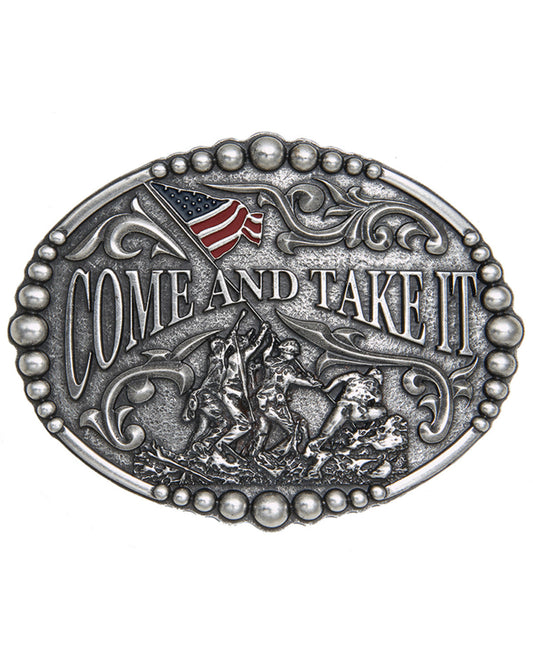 Men's Come and Take It Belt Buckle