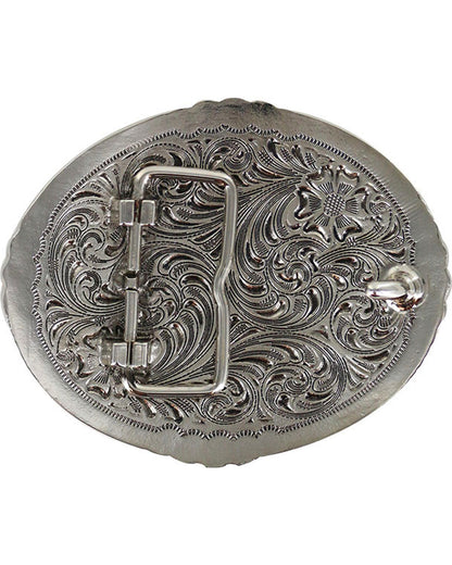 Men's Filigree Cross Belt Buckle