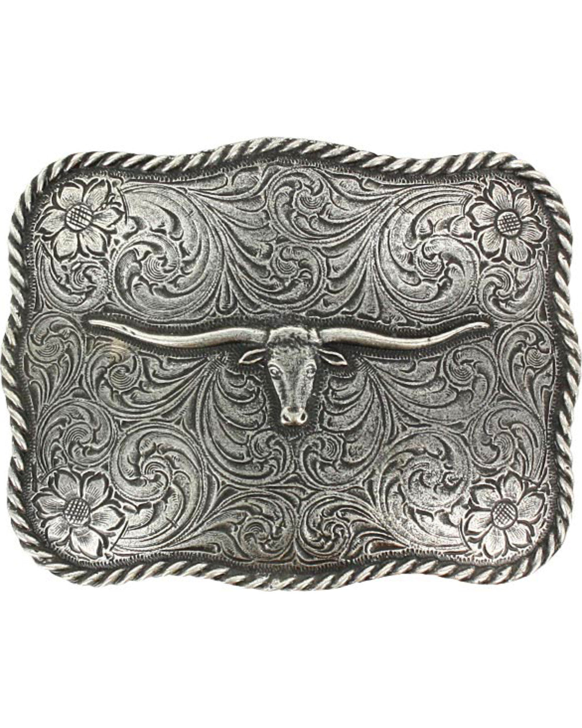 Texas Longhorn Belt Buckle