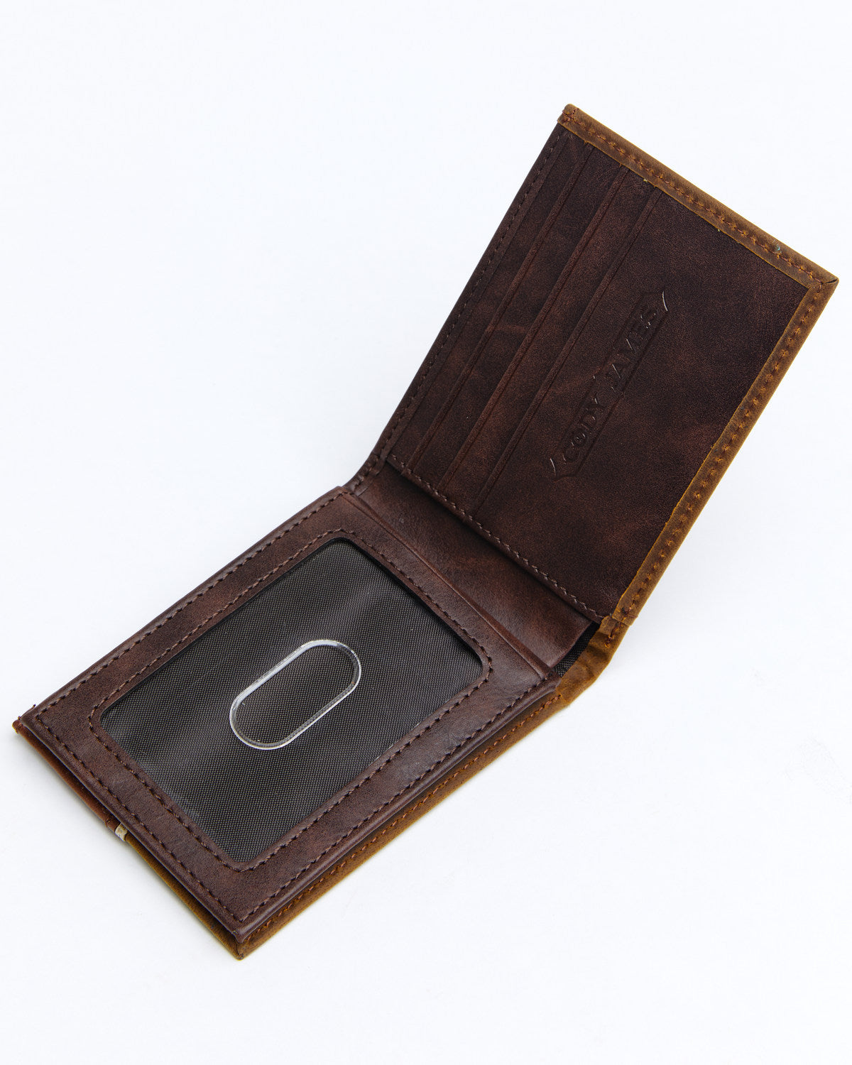 Men's Tooled Bifold Wallet