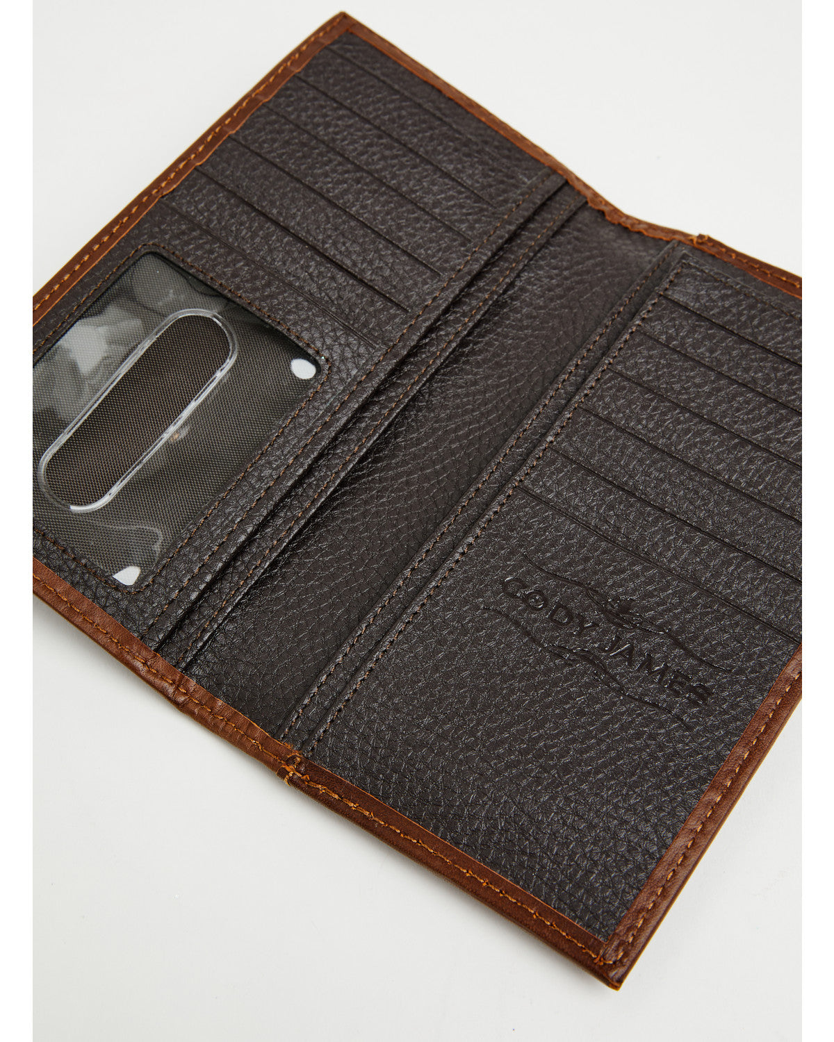 Men's Prescott Tooled Leather Concho Bifold Rodeo Wallet