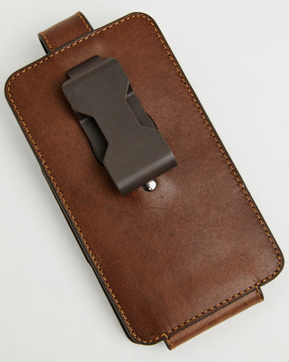 Men's Prescott Tooled Leather Concho Cell Phone Case
