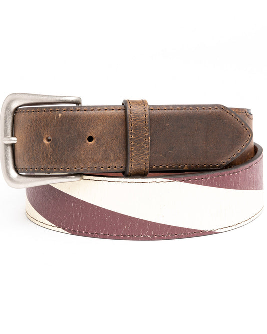 Men's Vintage American Flag Belt