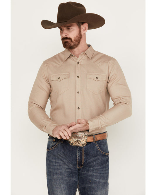 Men's Wooly Mammoth Western Long Sleeve Shirt