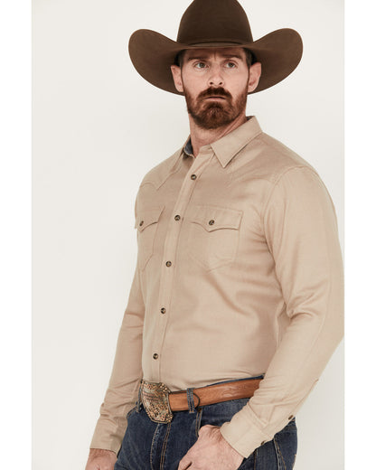 Men's Wooly Mammoth Western Long Sleeve Shirt