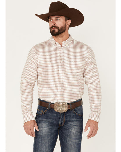 Men's Getaway Check Button-Down Western Shirt