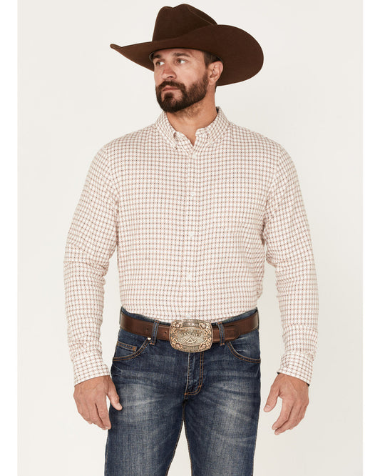 Men's Getaway Check Button-Down Western Shirt