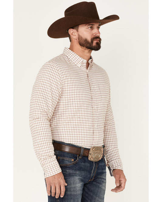 Men's Getaway Check Button-Down Western Shirt
