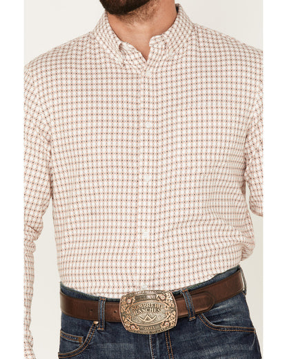 Men's Getaway Check Button-Down Western Shirt