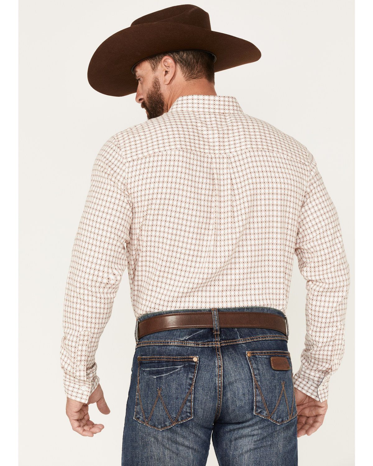 Men's Getaway Check Button-Down Western Shirt