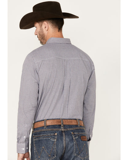 Men's Toby Long Sleeve Button-Down Stretch Western Shirt