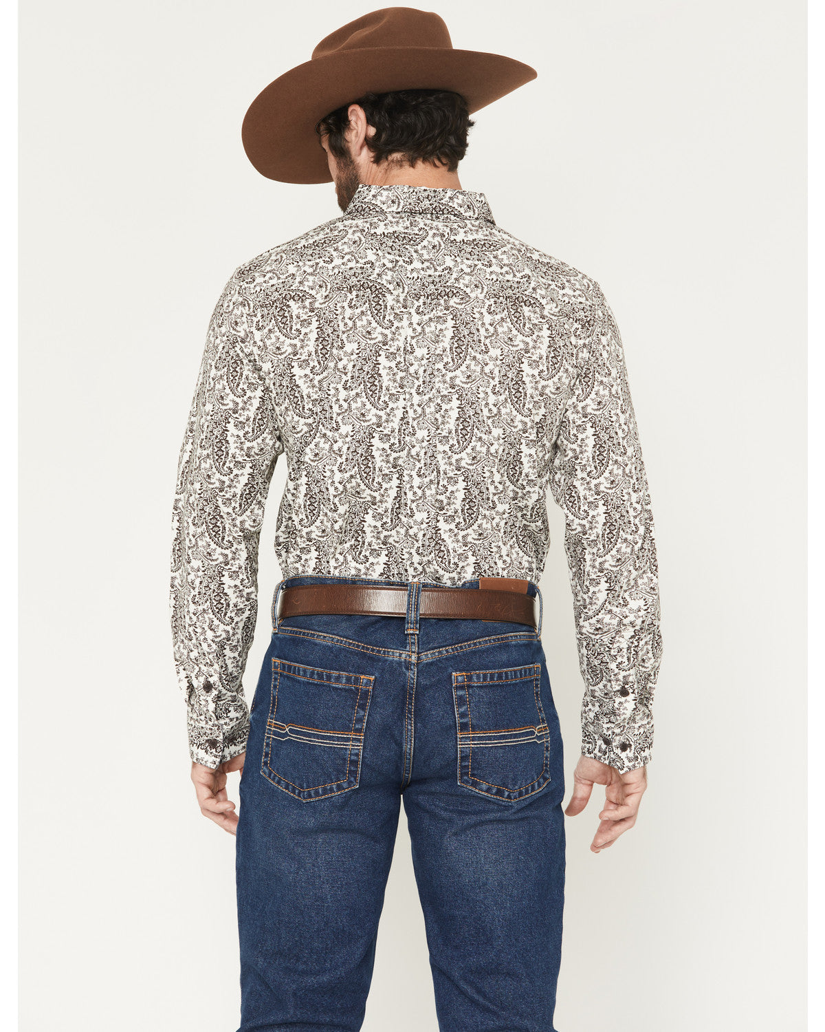 Men's Dagget 2.0 Paisley Print Long Sleeve Button-Down Stre