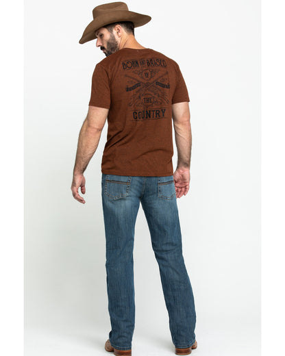 Men's Bozeman Wash Wyatt Slim Bootcut Stretch Denim Jeans