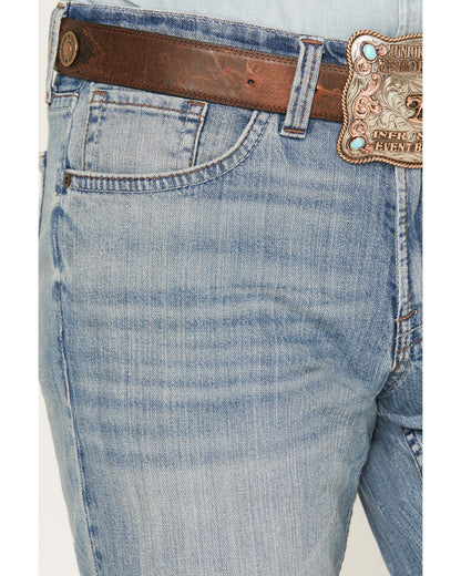 Men's Bronco Wash Yukon Relaxed Straight Stretch Denim Jean