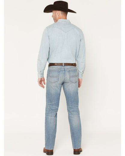 Men's Bronco Wash Yukon Relaxed Straight Stretch Denim Jean