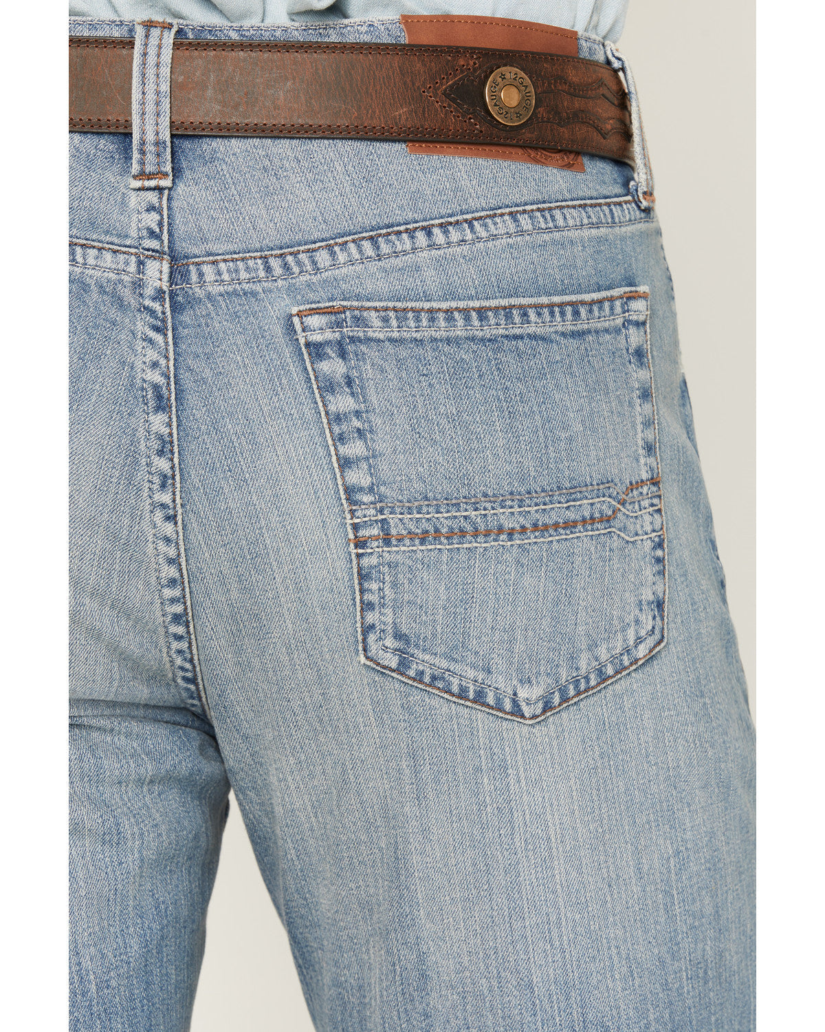 Men's Bronco Wash Yukon Relaxed Straight Stretch Denim Jean