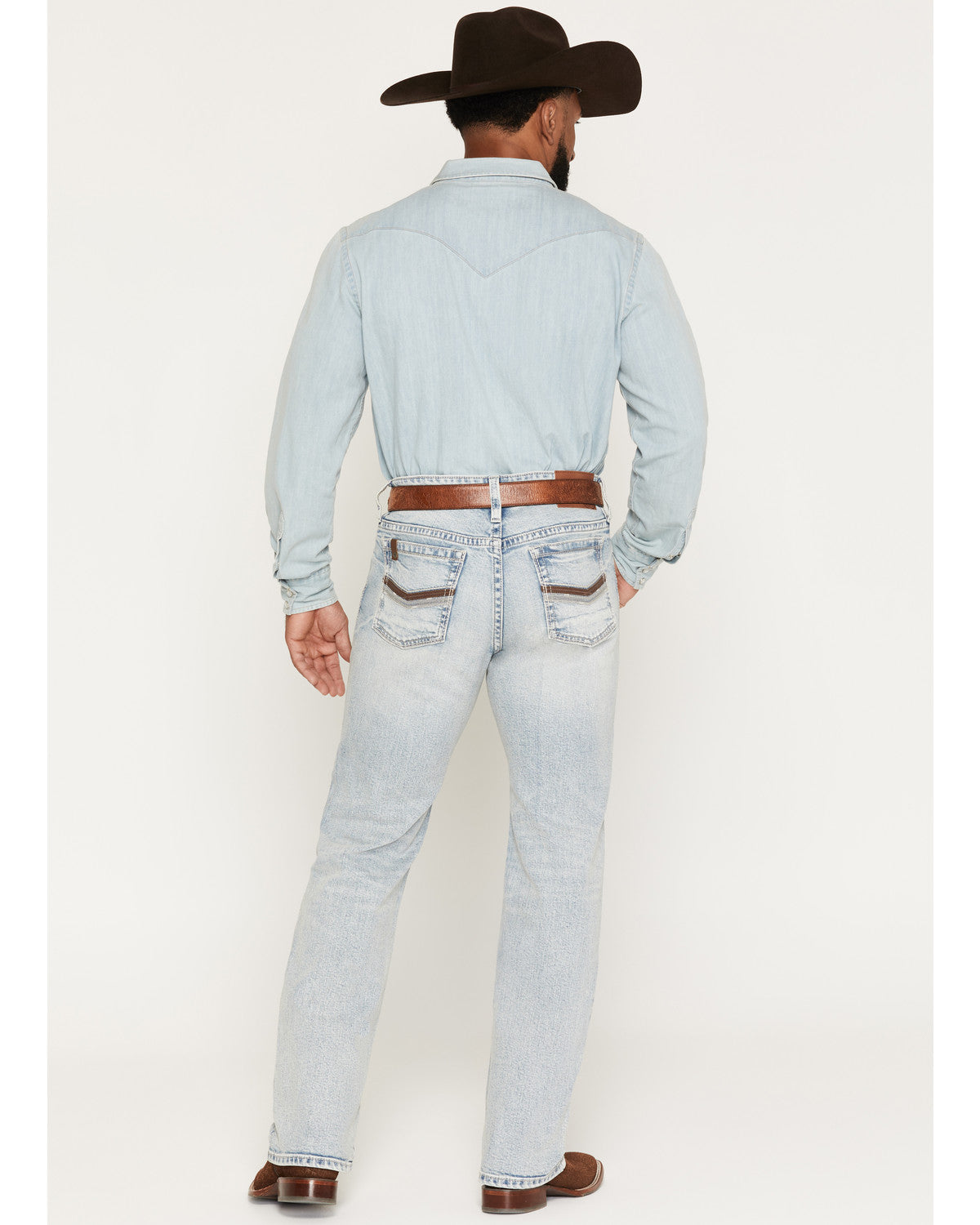 Men's Austin Wash Yukon Relaxed Straight Stretch Denim Jean