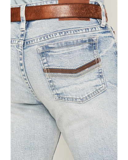 Men's Austin Wash Yukon Relaxed Straight Stretch Denim Jean