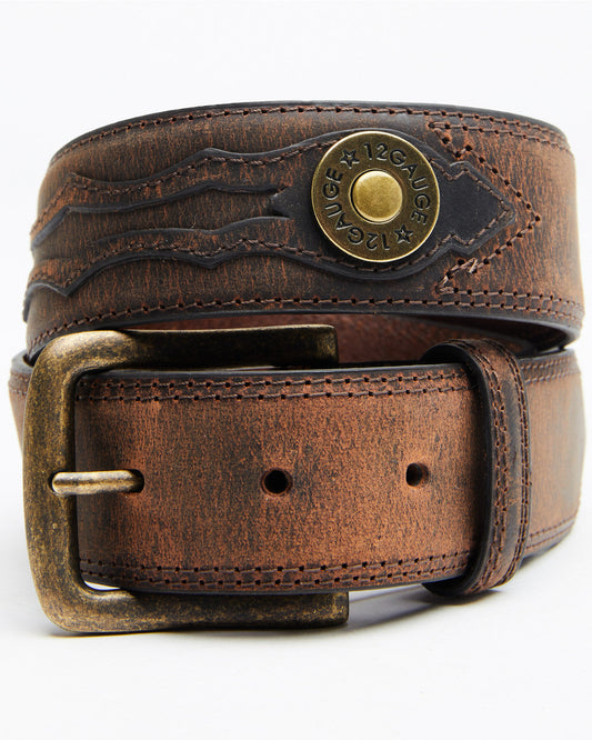 Men's 12 Gauge Ornament Belt