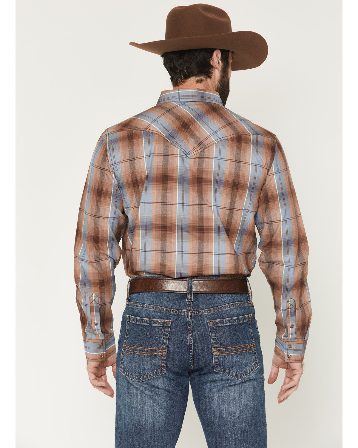 Men's Wiley Plaid Print Long Sleeve Plaid Print Long Sleeve