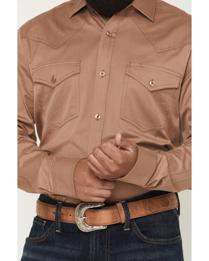 Black 1978® Men's Lawman Solid Long Sleeve Button-Down West