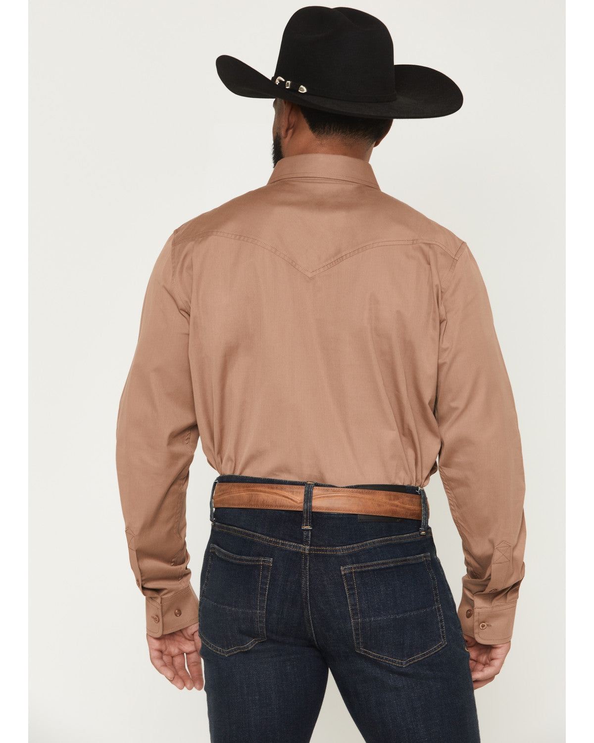 Black 1978® Men's Lawman Solid Long Sleeve Button-Down West