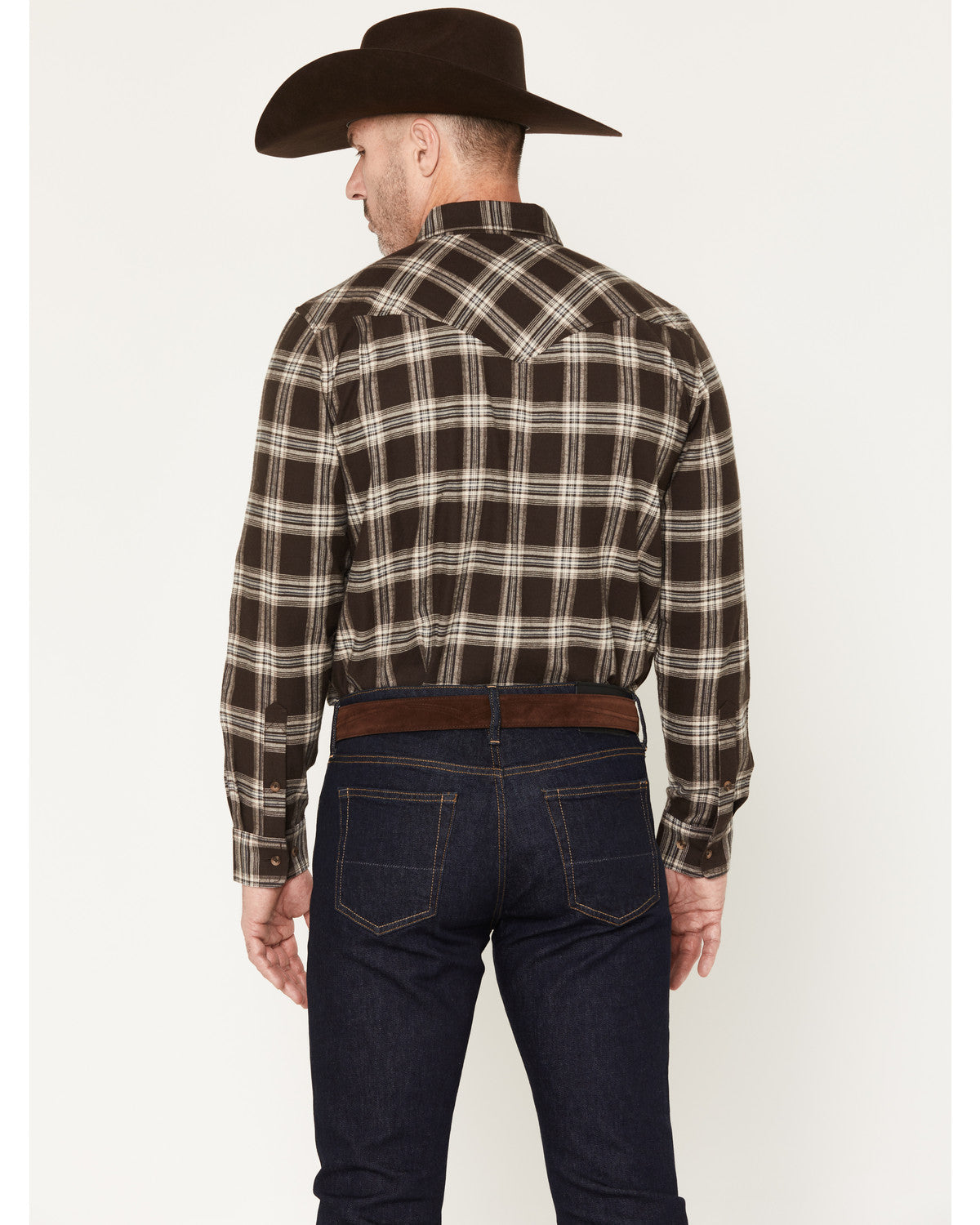 Black 1978® Men's McCone Plaid Print Long Sleeve Button-Dow