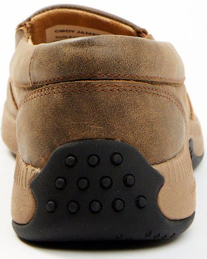 Men's Trust Me Beaned Slip-On Casual Oxford Shoes - Moc Toe