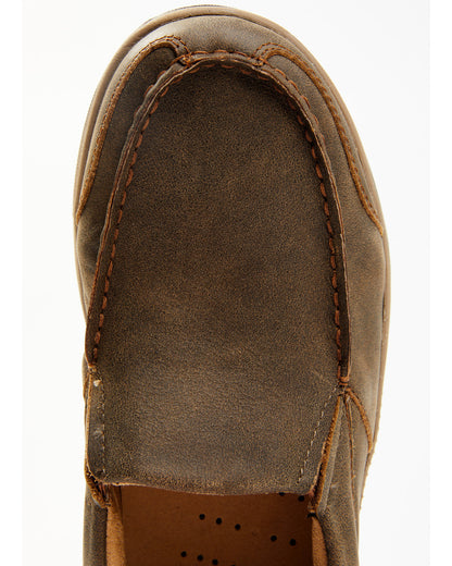 Men's Trust Me Beaned Slip-On Casual Oxford Shoes - Moc Toe